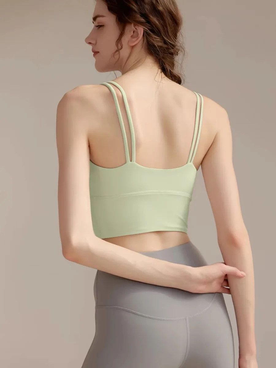 Women's Yoga Vest Fitness Runn - Sports Bra Racerback のレビューと価格