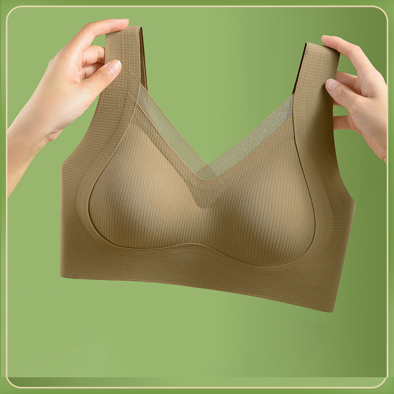 1pcs Women's Bra Breathable Ga - Wirefree Bra Comfort のレビューと価格