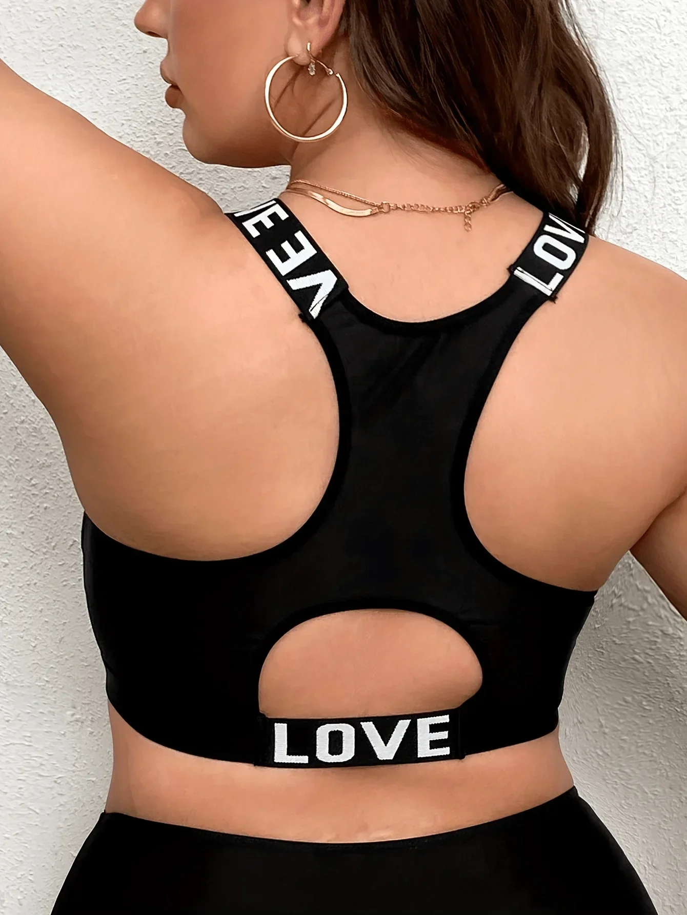 Plus Size Women Sports Bra, Bl - Full Coverage Bra のレビューと価格