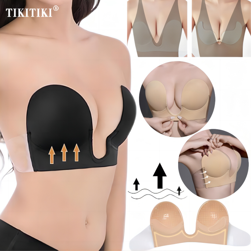 Invisible Push Up Bra Straples - Backless Bra Sticky のレビューと価格