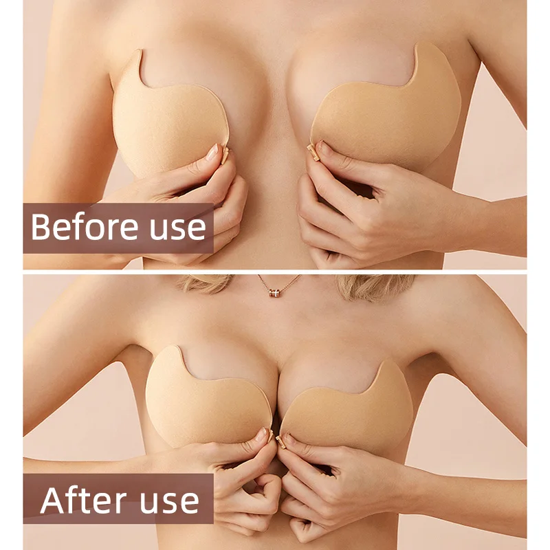 Sexy Women's bra Invisible Pus - Backless Bra Sticky のレビューと価格