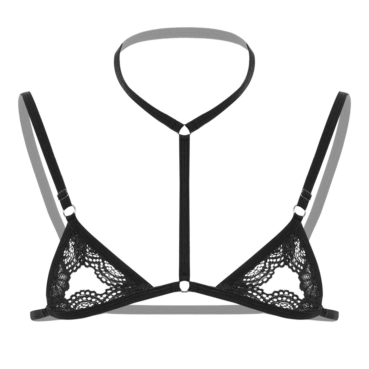 Sexy Men Harness Erotic Bra Ma - Sheer Bra Lace のレビューと価格