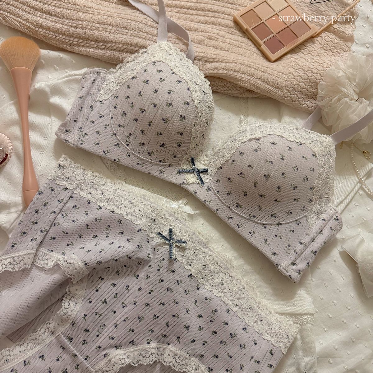 Teenage Sexy Lace Floral Bra S - Cotton Bra Everyday のレビューと価格