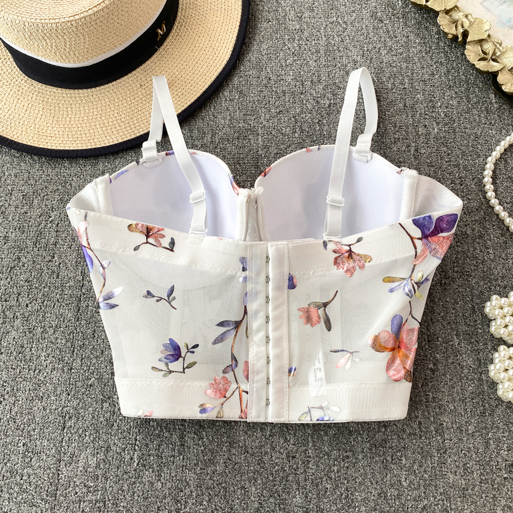 Women Sexy Floral printed Cors - Cotton Bra Everyday のレビューと価格