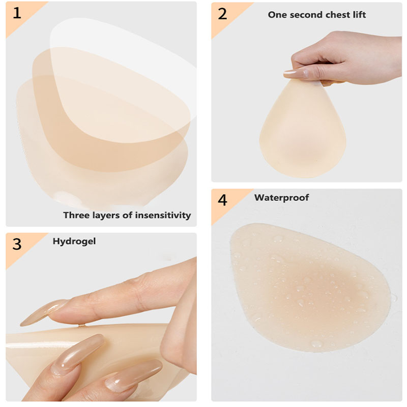 Waterdrop Invisible Bra Silico - Push Up Bra Silicone のレビューと価格