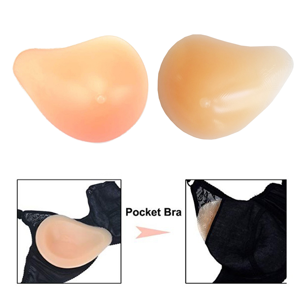 Silicone Breast Forms Mastecto - Mastectomy Bra Pocket のレビューと価格
