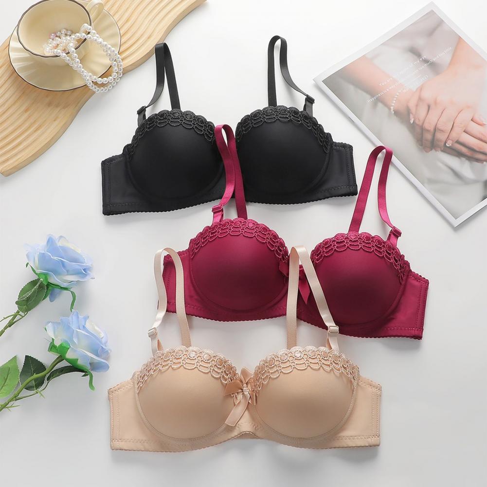 Nylon Bra Lace Bralettes for W - Demi Bra Balconette のレビューと価格