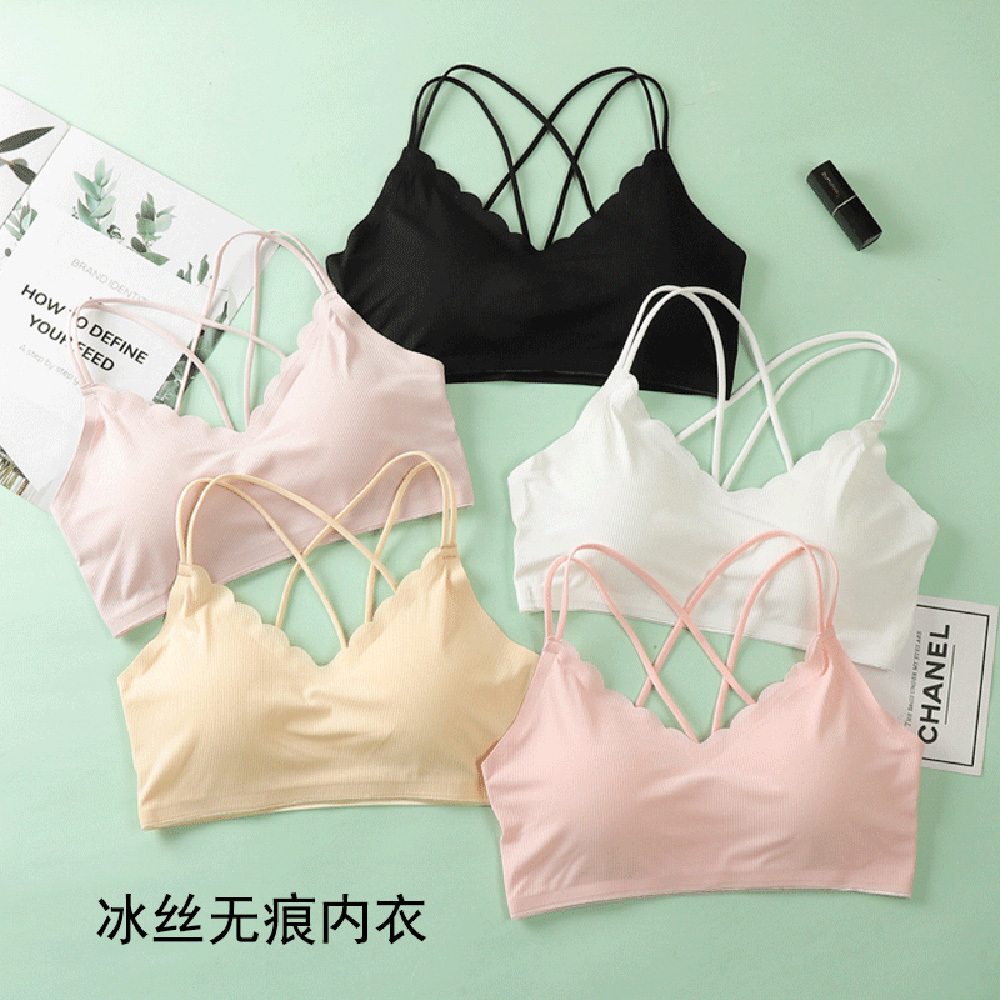 3D Sexy Lingerie Seamless Spor - Sheer Bra Lace のレビューと価格