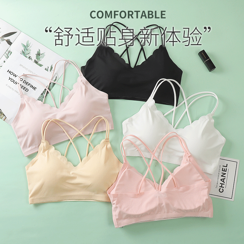 3D Sexy Lingerie Seamless Spor - Sheer Bra Lace のレビューと価格