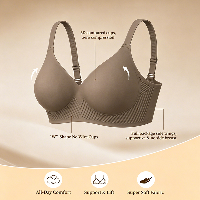 Full Coverage Push Up Jelly Su - Underwire Bra Padded のレビューと価格