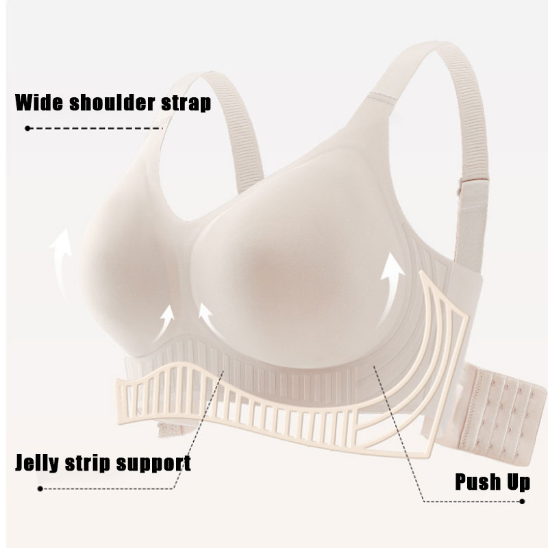 Large Size Wireless Full Cover - Minimizer Bra Women のレビューと価格