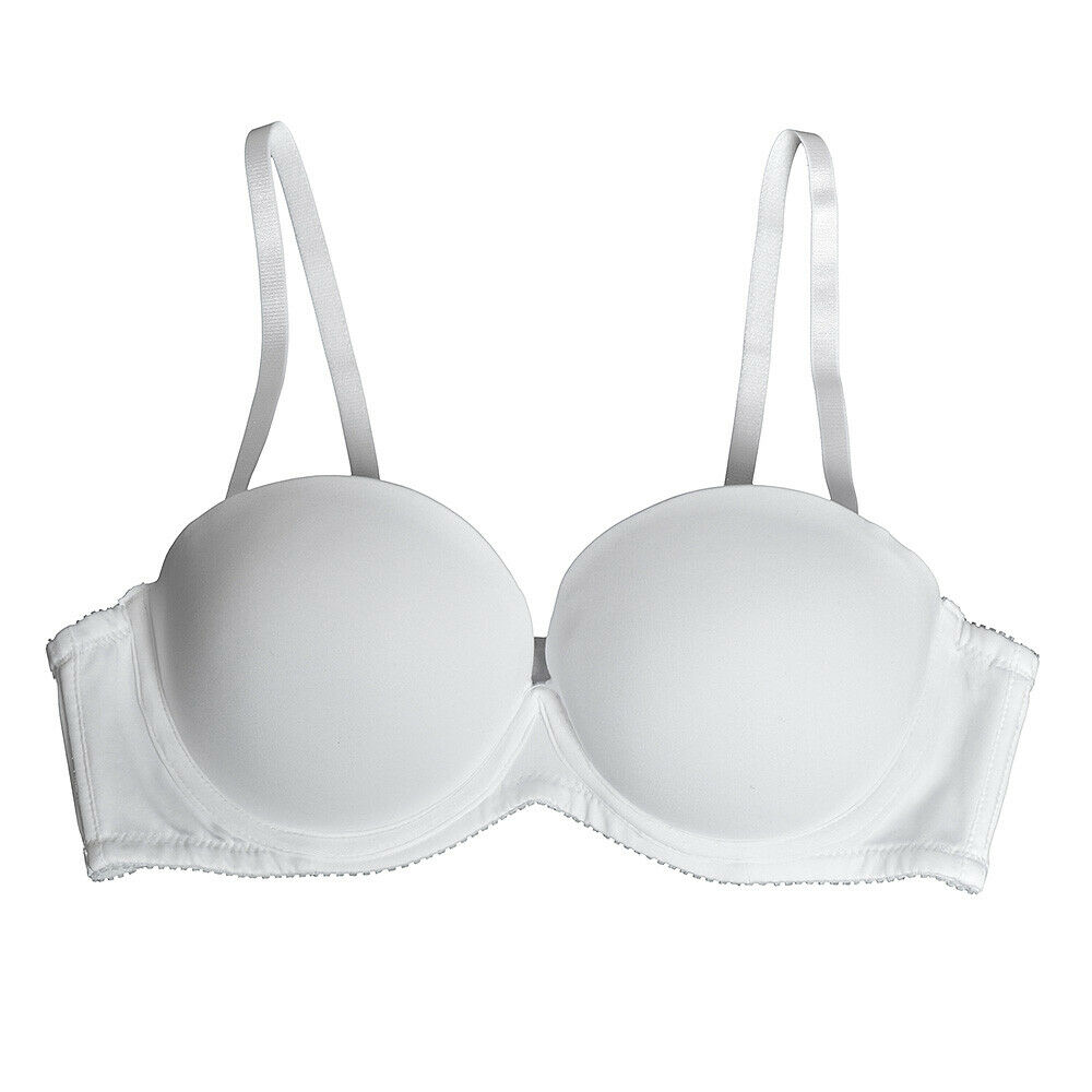 New Solid Women Bra Plus Size  - Convertible Bra Multiway のレビューと価格