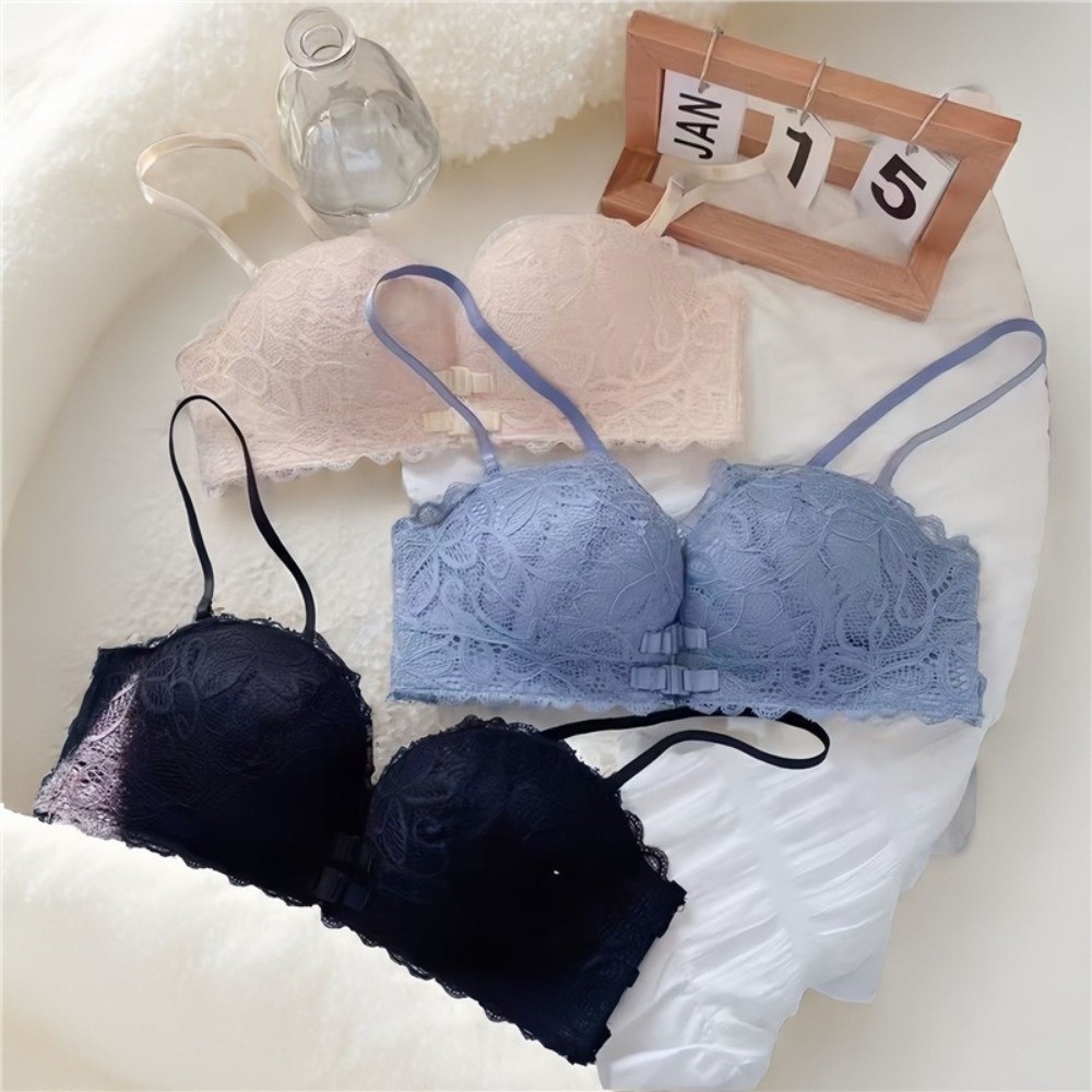 Comfortable Deep V Front Butto - Wirefree Bra Comfort のレビューと価格