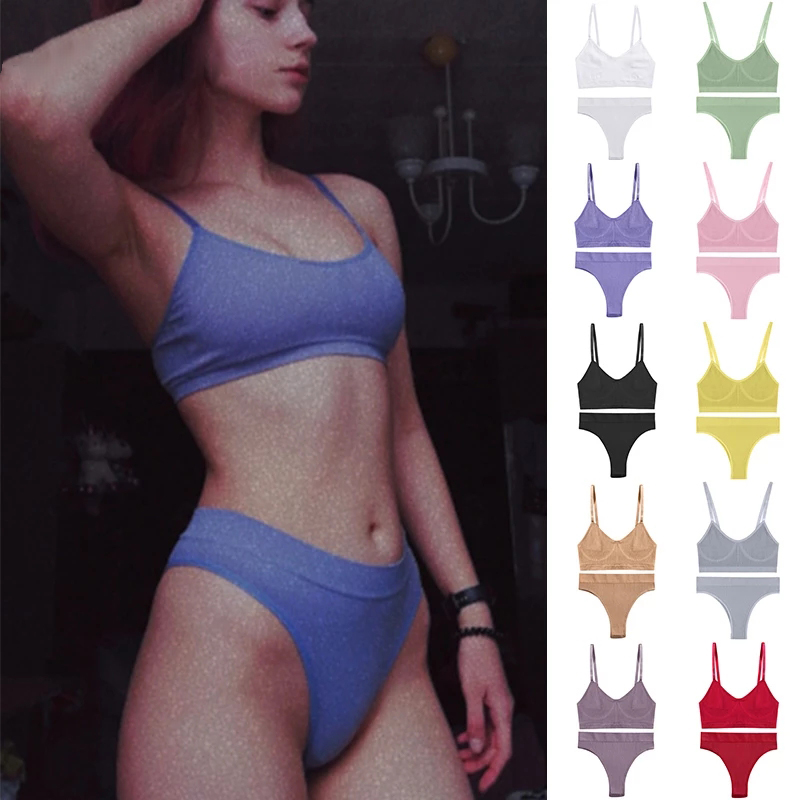Women Bra Set Sexy Lingerie Fe - T Shirt Bra Seamless のレビューと価格