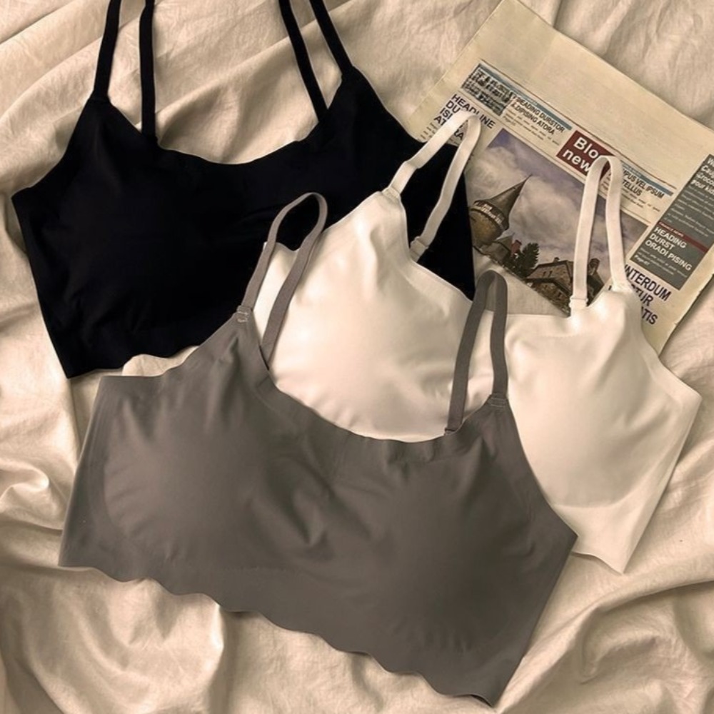 Seamless Bra for Women Ice Sil - Sleep Bra Bralette のレビューと価格