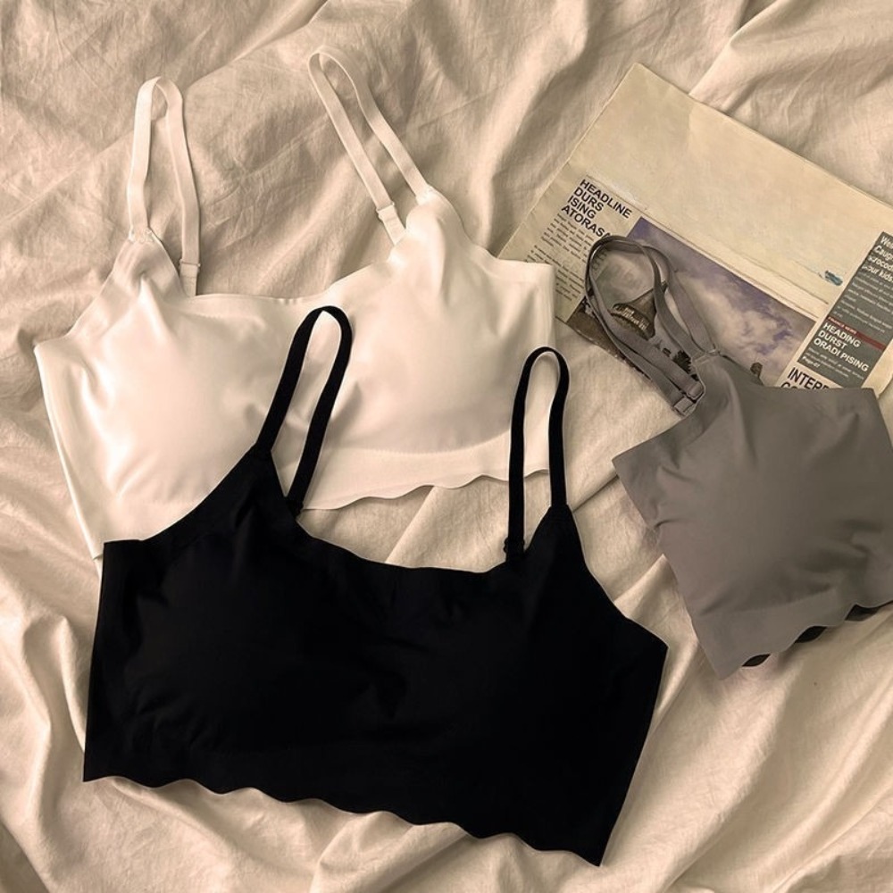 Seamless Bra for Women Ice Sil - Sleep Bra Bralette のレビューと価格