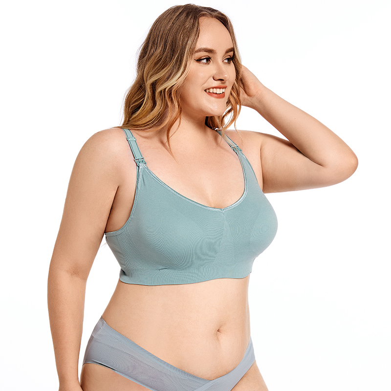Plus Size Wireless Maternity B - Nursing Bra Clip のレビューと価格