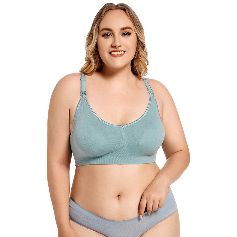 Plus Size Wireless Maternity B - Nursing Bra Clip のレビューと価格