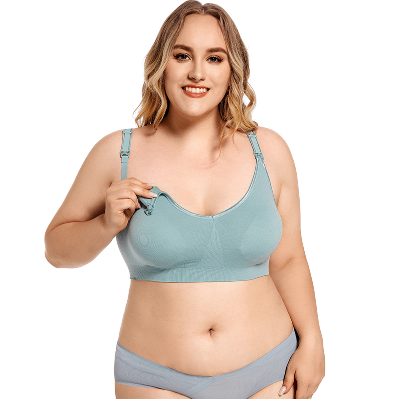 Plus Size Wireless Maternity B - Nursing Bra Clip のレビューと価格