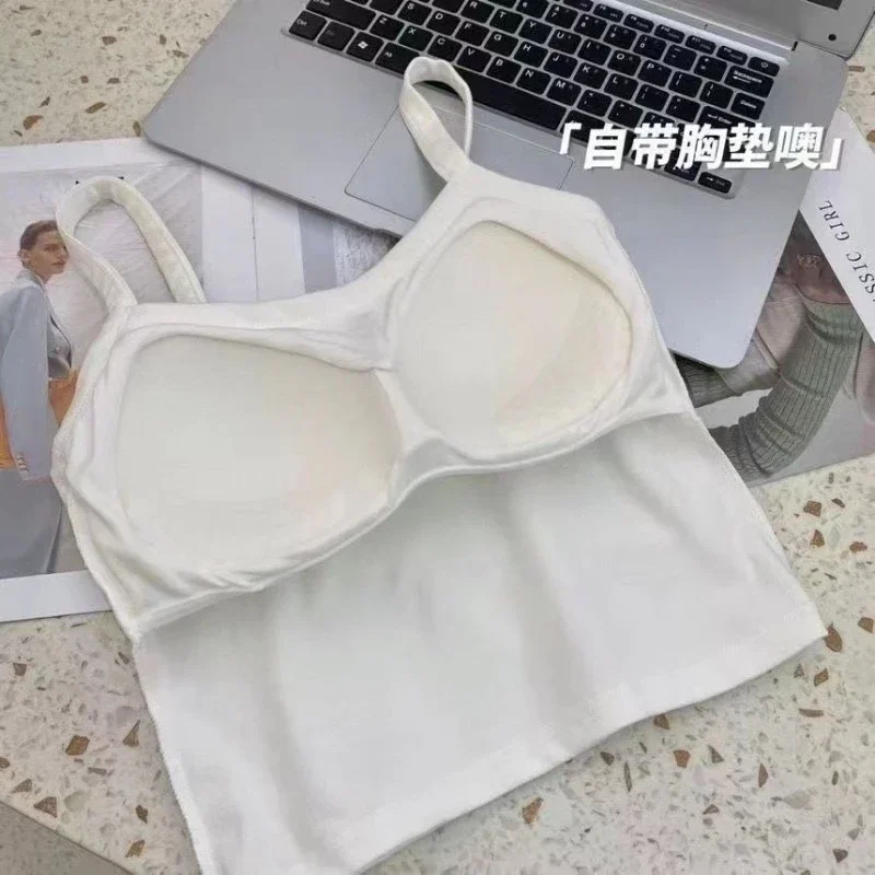 Sexy Sleeveless Crop Top for W - T Shirt Bra Seamless のレビューと価格