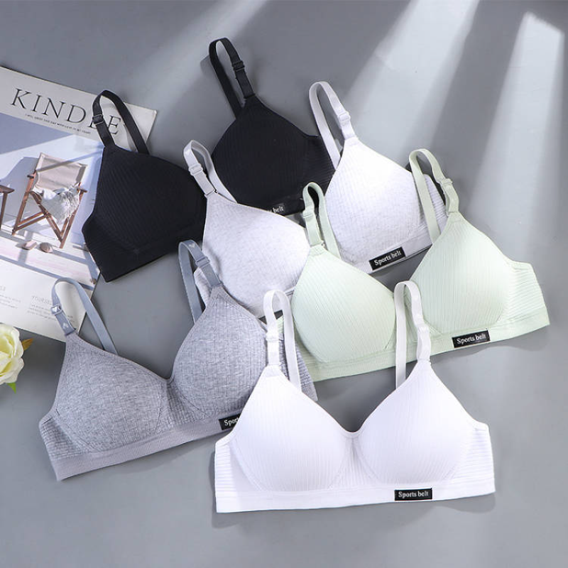Women Cotton Underwear AB Cup  - Cotton Bra Everyday のレビューと価格
