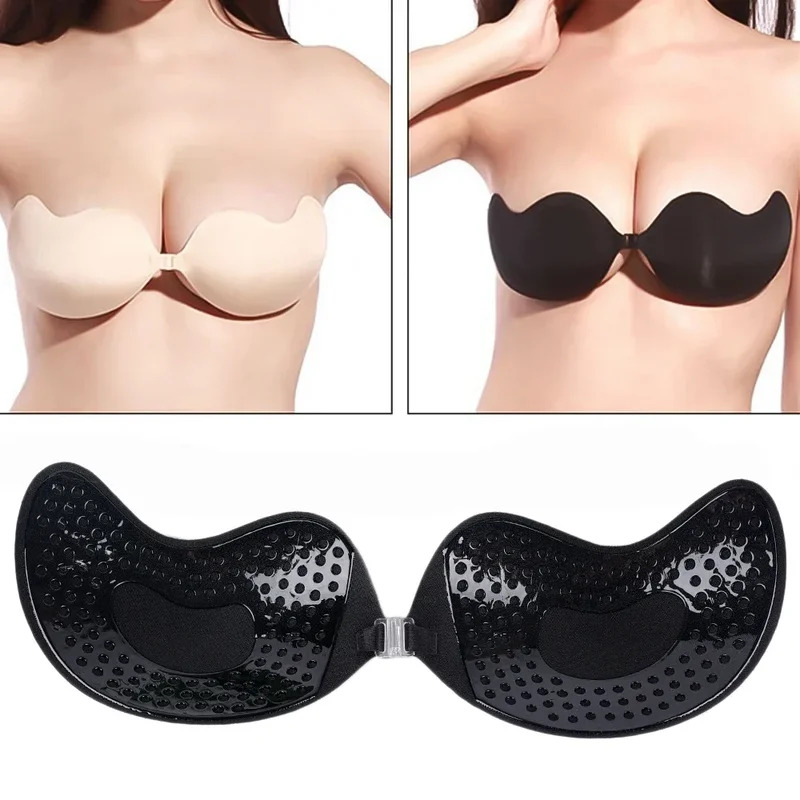 Sexy Women Invisible Push Up B - Backless Bra Sticky のレビューと価格
