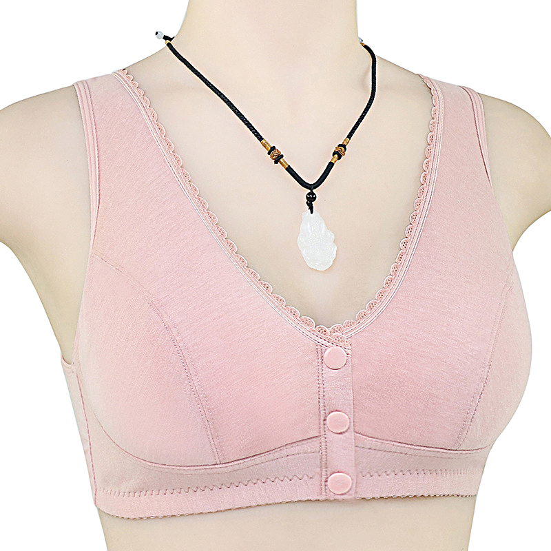 Comfortable Cotton Bra For Wom - Wirefree Bra Comfort のレビューと価格