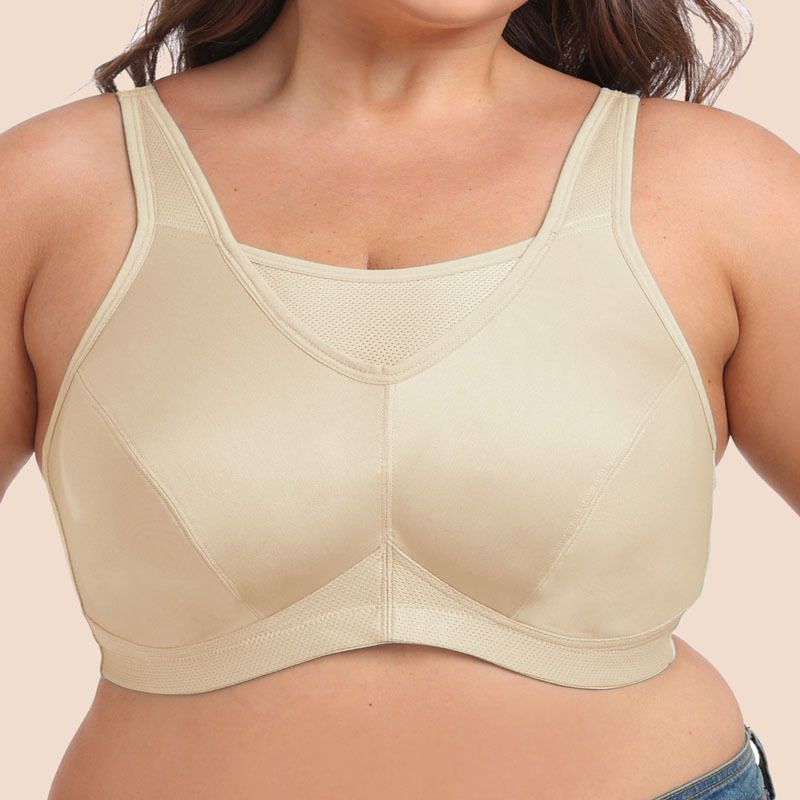 High Impact Plus Size Sports B - Minimizer Bra Women のレビューと価格